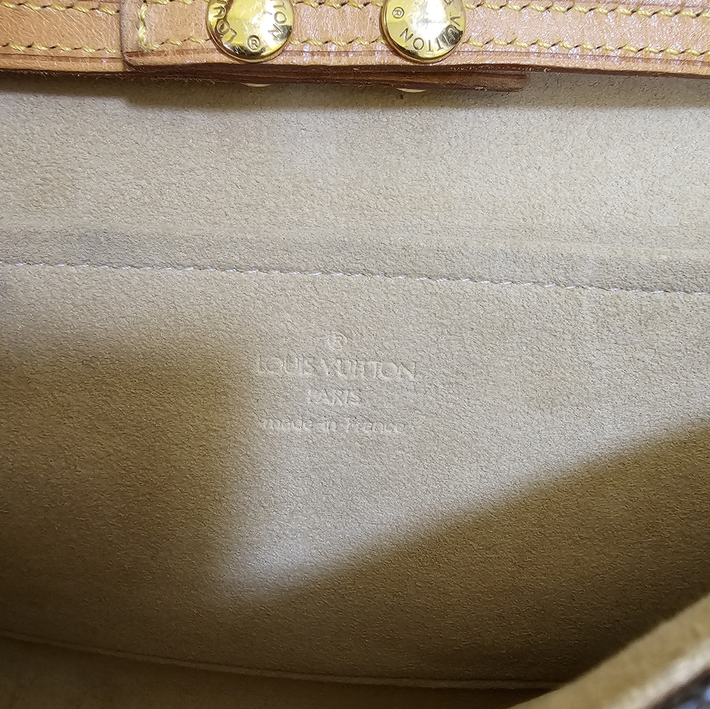 Louis Vuitton LV Shoulder Bag Pochette Twin GM Brown Monogram - Picture 14 of 17